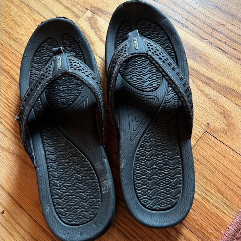 Men's Black Sandals - Picture 5 of 5
